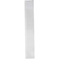 m6-23-417 Brady B-417 White, Transparent Label, 25.40mm Width, 25.40mm Height, 100 Qty