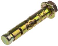 530-422 RawlPlug Steel Masonry Anchor M6 x 40mm, 8mm Fixing Hole