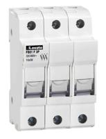 fb01f3p Lovato 32A Rail Mount Fuse Holder, 3P, 690V ac