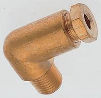 181450828 Norgren Enots 36 Series Elbow Threaded Adaptor, R 1/4 Male to Push In 8 mm, Threaded-to-Tube Connection Style