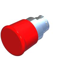 102-460 RS PRO Snap Action Emergency Stop Push Button, Panel Mount, 22.5mm Cutout, IP65