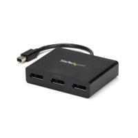 mstmdp123dp StarTech.com 3 port Mini DisplayPort to DisplayPort Adapter, 190mm Length - 4K Maximum Resolution