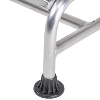 217-811 RS PRO 3 Tread Aluminium Steps 0.75m Platform Height, Aluminium