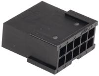 43020-1001 Molex, Micro-Fit 3.0 Male Connector Housing, 3mm Pitch, 10 Way, 2 Row