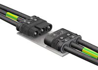 304010 Staubli Circular Connector, 3 Contacts, Cable, 8 mm Connector, Plug, Male, IP67, RobiFix Series