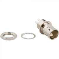031-223 Amphenol RF Receptacle Bulkhead BNC Connector, Solder Termination, Straight Body