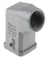 19200031640 HARTING Han A Heavy Duty Power Connector Hood, M20 Thread, Side Entry
