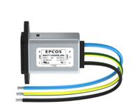 b84771a0008l000 EPCOS 8A, 250 V ac/dc Male Panel Mount IEC Inlet Filter B84771A0008L000, Wire