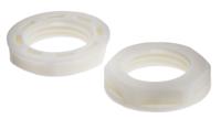 822-9811 RS PRO White Nylon 66 Cable Gland Locknut, M16 Thread, IP68
