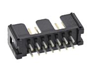 n2514-6002rb 3M 2500 Series Straight Through Hole PCB Header, 14 Contact(s), 2.54 mm Pitch, 2 Row, Shrouded