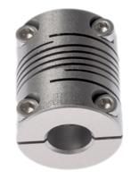 721192828 Huco Beam Coupling, 19mm Outside Diameter, 8mm Bore, 22.9mm Length Coupler