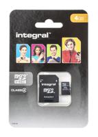 inmsdh4g4v2 Integral Memory 4 GB MicroSDHC Micro SD Card, Class 4