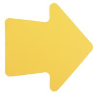 873-5903 RS PRO Self-Adhesive General Hazard Hazard Warning Sign