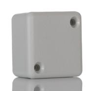 1551mgy Hammond 1551 Series Grey ABS Enclosure, IP54, Flanged, Grey Lid, 35 x 35 x 20mm