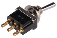 ftf09g04 TE Connectivity Toggle Switch, Panel Mount, On-(On), SPDT, Solder Terminal, 125V ac