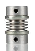 530202020 Huco Bellows Coupling, 20mm Outside Diameter, 5mm Bore, 31mm Length Coupler