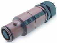 snlm-p-c25-25s-bn ITT Cannon, Veam Snaplock IP65 Brown Cable Mount 1P Industrial Power Plug, Rated At 250A, 1.0 kV