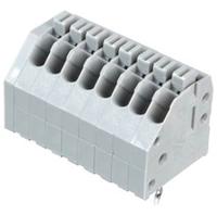 250-408 WAGO 250 Series PCB Terminal Strip, 8-Pole, Female, 8-Way, PCB Mount, 2 (CSA) A, 4 (IEC/EN 60664-1) A, 5 (UL) A