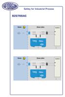 bzg766ac GEORGIN 1 Channel Double Zener Barrier, ATEX