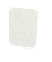 neo-mpi-4232 Fibox ABS Perforated Mounting Plate, 280mm W, 3mm L