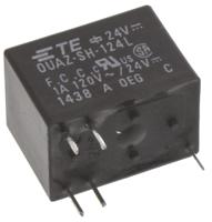 ouaz-sh-124l TE Connectivity PCB Mount Signal Relay, 24V dc Coil, 2A Switching Current, DPDT