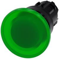 3su1001-1bd40-0aa0 Siemens SIRIUS ACT 3SU10 Series Green Momentary Push Button Head, 22mm Cutout, IP66, IP67, IP69K
