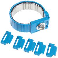 287-7414 RS PRO ESD Grounding Wrist Strap & Cord Set With 10 mm Socket, 10 mm Stud