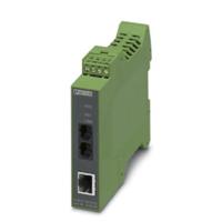 2902856 Phoenix Contact  100 Mbps Fibre Optic Converter 3 GHz RJ45 Jack, SC Duplex
