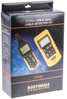 cd1000 Martindale CD1000 Cable Tracer, Cable Detection Depth 0.4 (U AC) m, 0.5 (Dual Pole) m, 2 (Single Pole) m, 2.5 (Single
