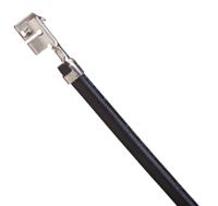 79758-1001 Molex Female MicroClasp to Female MicroClasp Crimped Wire, 150mm, 24AWG, Black