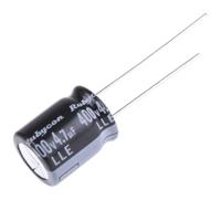 400lle47mefc10x125 Rubycon 4.7μF Aluminium Electrolytic Capacitor 400V dc, Radial, Through Hole - 400LLE4,7MEFC10X12.5