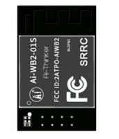 ai-wb2-01s RF Solutions Ai-WB2-01S 2.7 → 3.6V WiFi and Bluetooth Module, IEEE 802.11 b/g/n GPIO, PCM, UART
