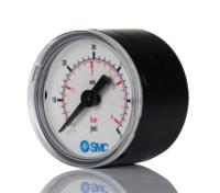 4k8-4 SMC Threaded, One-Touch Fitting Pressure Gauge 50 mm 4 bar