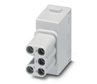 1417373 Phoenix Contact Heavy Duty Power Connector Module, 16A, Female, HC-M-05 Series, 5 Contacts