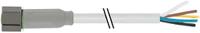 7014-08061-2110500 Murrelektronik Limited Female 4 way M8 to 3 way Free End Sensor Actuator Cable, 5 m
