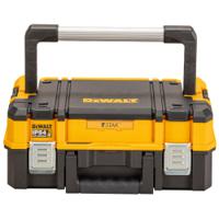 dwst83344-1 DeWALT TSTAK Shallow Box Plastic Tool Box, 440 x 440 x 183mm