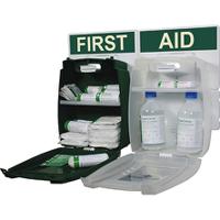 222-3778 RS PRO First Aid & Eyewash Kit for 11 → 20 Person/People, Wall Mounted