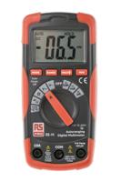 123-1998 RS PRO RS14 Handheld Digital Multimeter, 10A ac Max, 10A dc Max, 600V ac Max - UKAS Calibrated