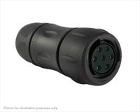 uts6jc147sscr Souriau Sunbank by Eaton Circular Connector, 7 Contacts, Cable, Standard Connector, Socket, Female, IP68, IP69K, UTS