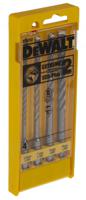 dt9702-qz DeWALT 4-Piece SDS Plus Drill Bit Set for Masonry, 10mm Max, 5.5mm Min, Steel Bits