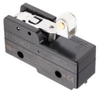 z-15gw22 Omron Z Series Roller Lever Limit Switch, NO/NC, IP00, SPDT, Thermosetting Resin Housing, 500V ac Max, 15A Max