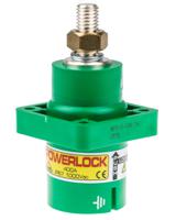 nps-e-gn-t4 ITT Cannon, Veam Powerlock Green Panel Mount Industrial Power Plug, Rated At 400A, 1.0 kV