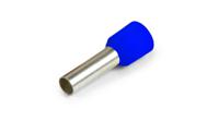 460508 Vogt Insulated Bootlace Ferrule, 8mm Pin Length, 2.2mm Pin Diameter, Blue