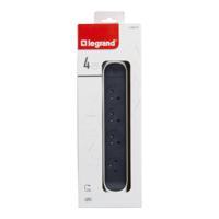 049459 Legrand 3m 4 Socket Type E - French Extension Lead
