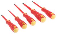b220005 Bahco B220.005 Phillips; Slotted Insulated Screwdriver Set, 5-Piece