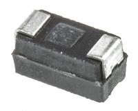 593d106x9016a2te3 Vishay 10μF MnO2 Tantalum Capacitor 16V dc, 593D Series