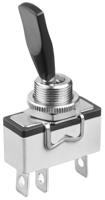 636h2u282 APEM Toggle Switch, Panel Mount, On-On, SPDT, Solder Lug Terminal, 250V ac