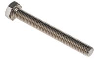 190-232 RS PRO Stainless Steel, Hex Bolt, M6 x 50mm