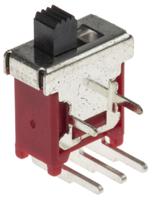 734-7277 RS PRO PCB Slide Switch SPDT On-Off-On 3 A @ 120 V ac Side