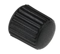631-9085 RS PRO Black Knurled Clamping Knob, M4, Threaded Hole